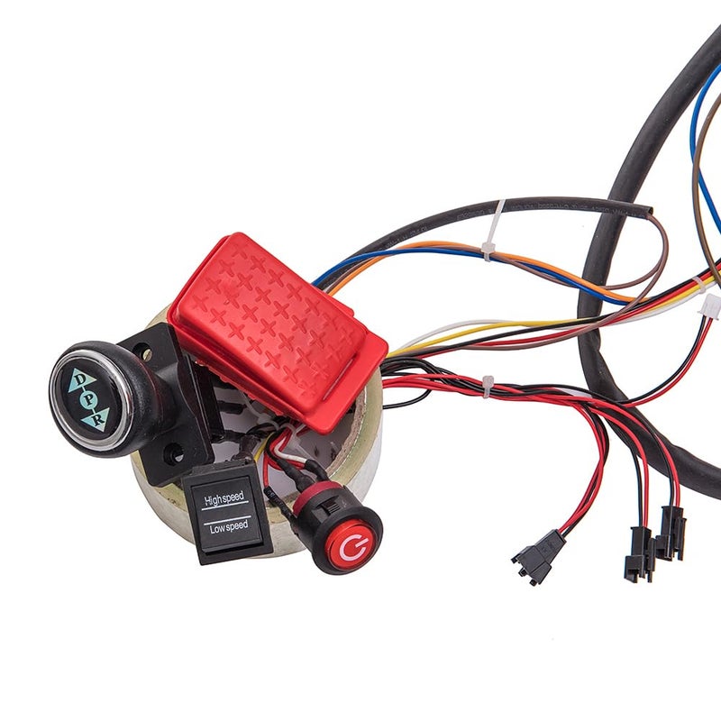 weelye 12 Volt Children Electric Car DIY Modified Wires and Switch Kit,with 2.4G Bluetooth Remote Control and Receiver,for Children Electric Ride On Car Accessories - Image 4